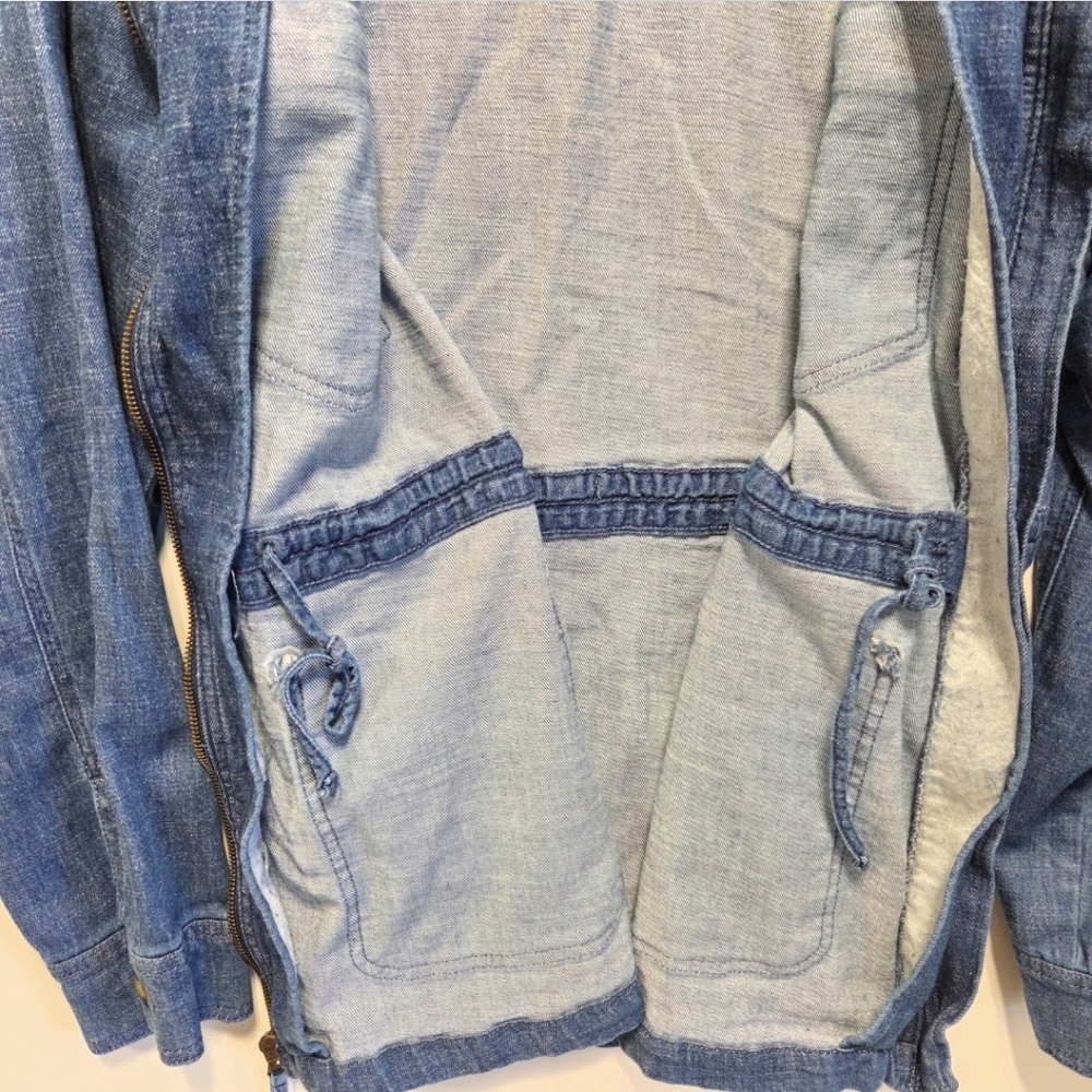 Sonoma Zip Up Jean Jacket Size-L - Picture 9 of 10